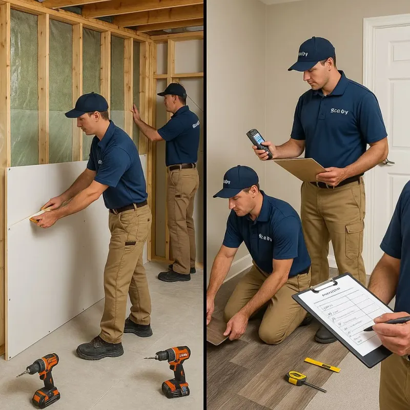 Repairs and Reconstruction process in Meridian, OK